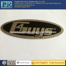 Product electrocorrosion ss304 logo plate for company and machine